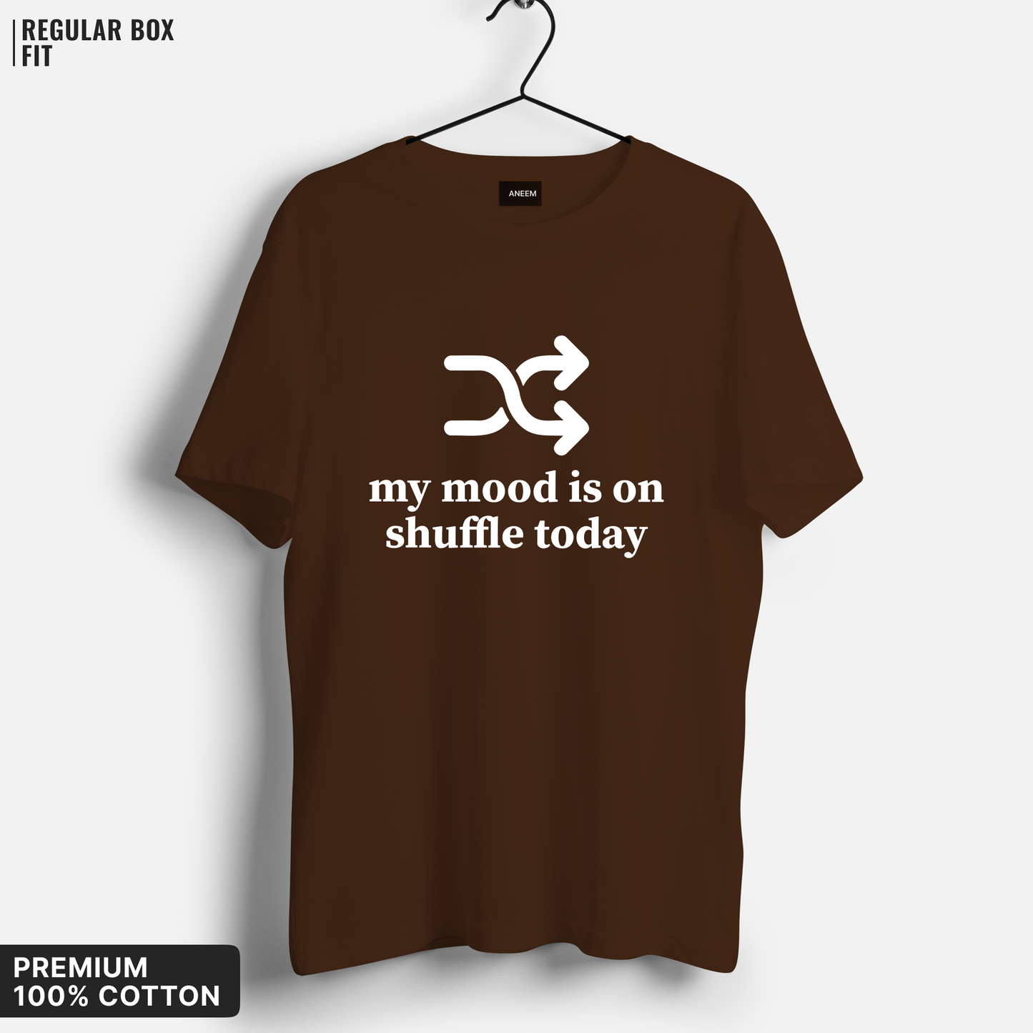My Mood Is On Shuffle Today T-Shirt