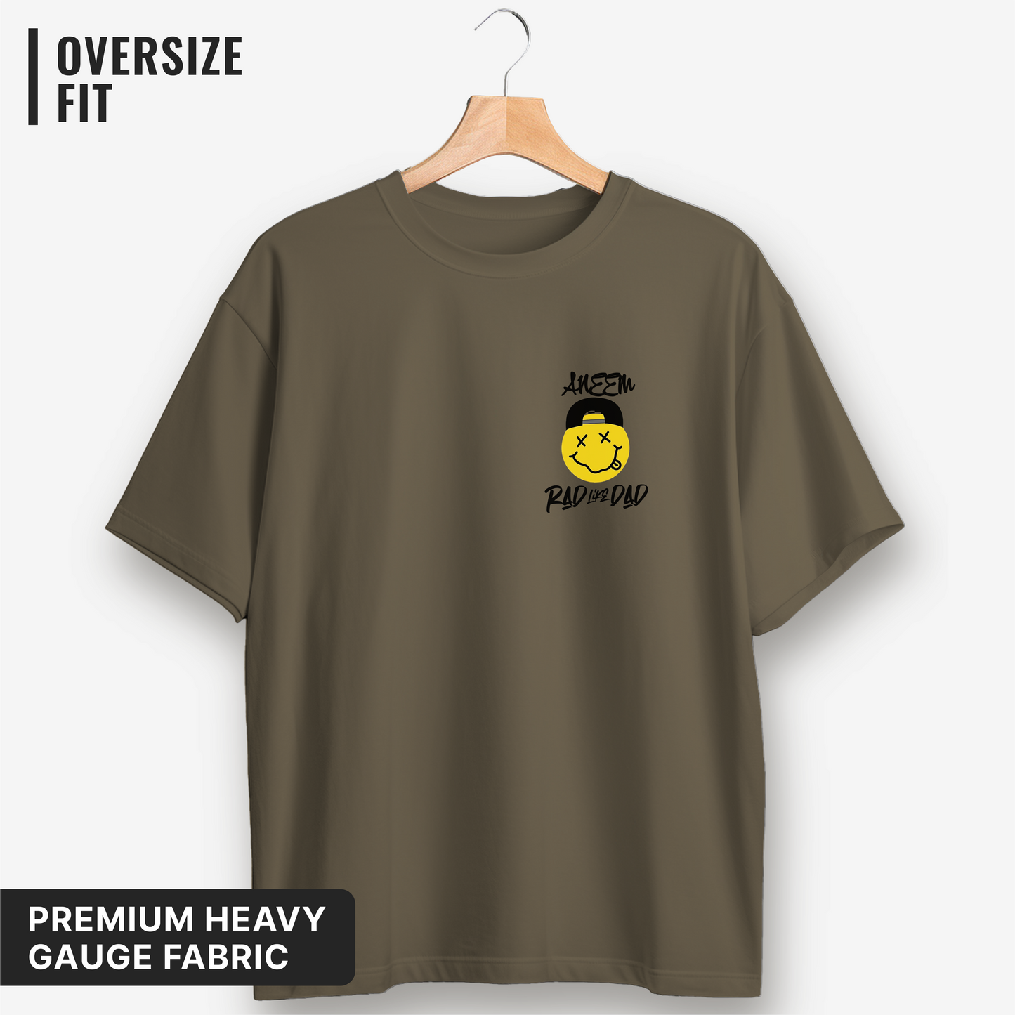 Rad Like Dad Oversized Classic T-Shirt