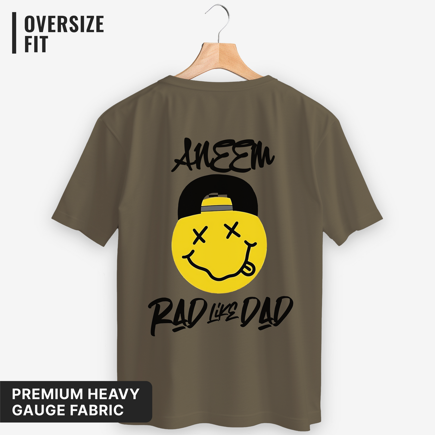 Rad Like Dad Oversized Classic T-Shirt