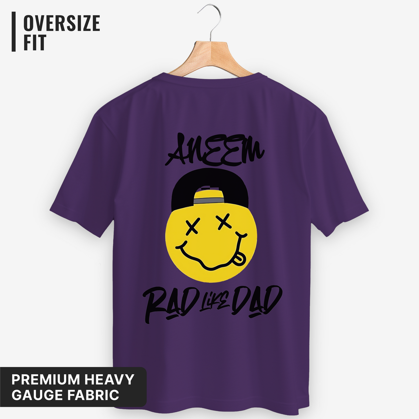 Rad Like Dad Oversized Classic T-Shirt