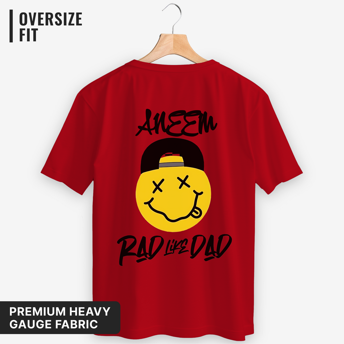 Rad Like Dad Oversized Classic T-Shirt