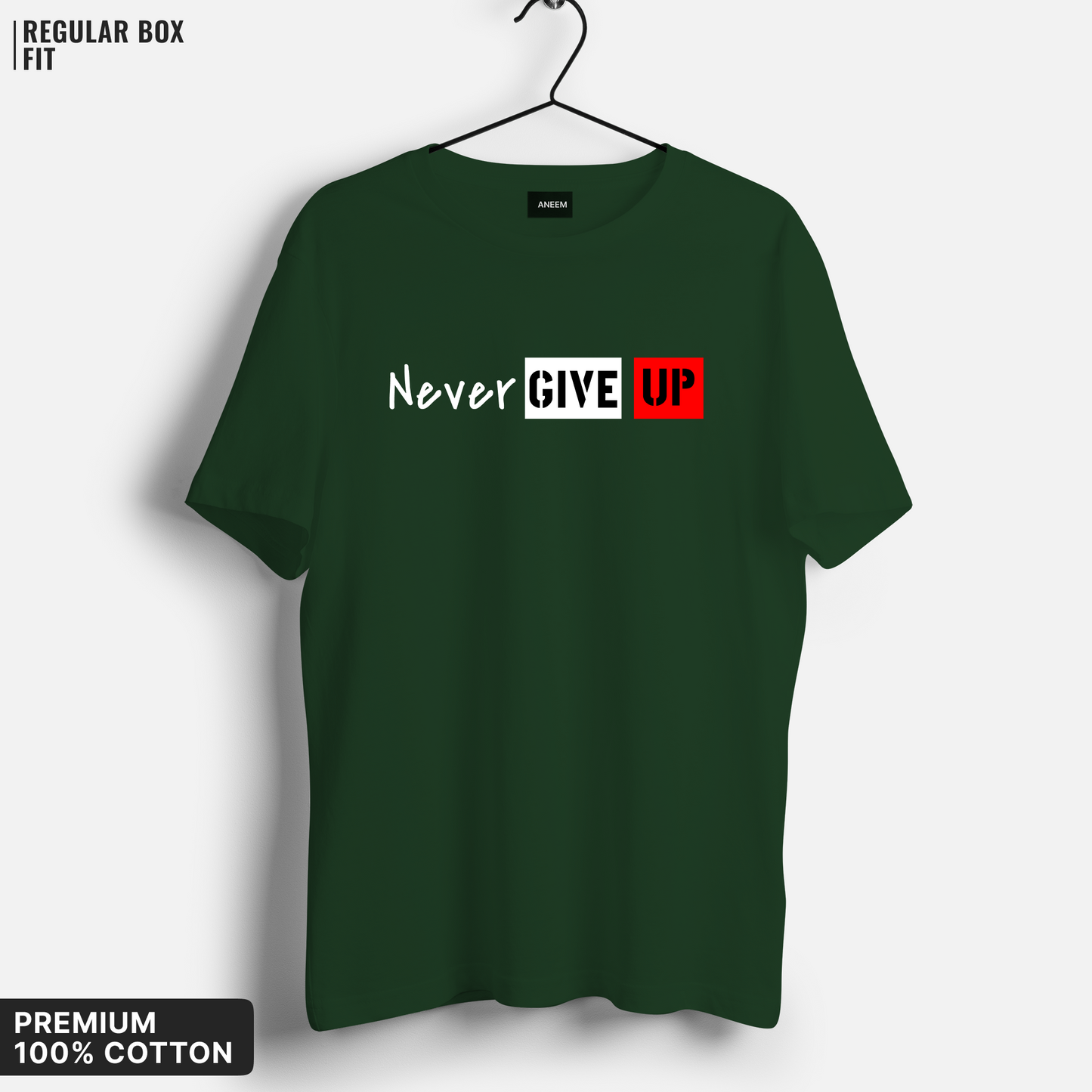 Never Give Up T-Shirt