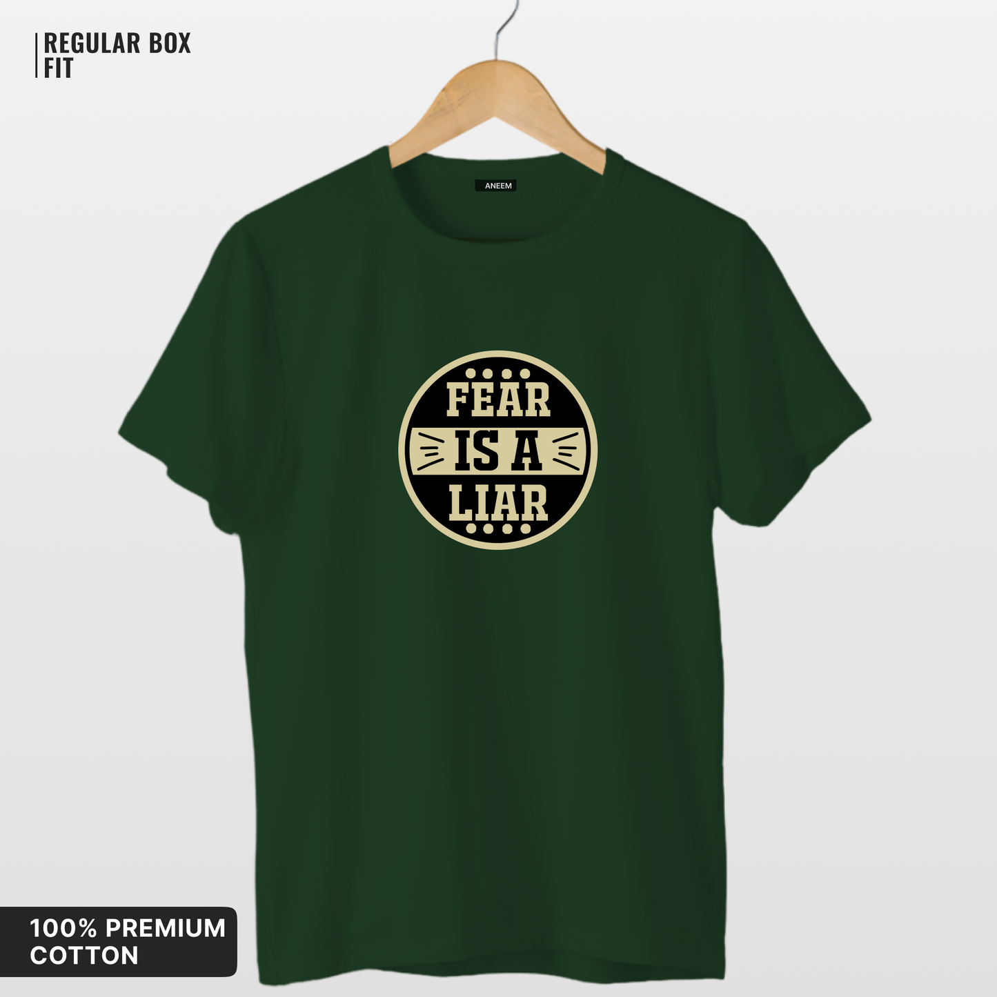 Fear Is A Liar T-Shirt