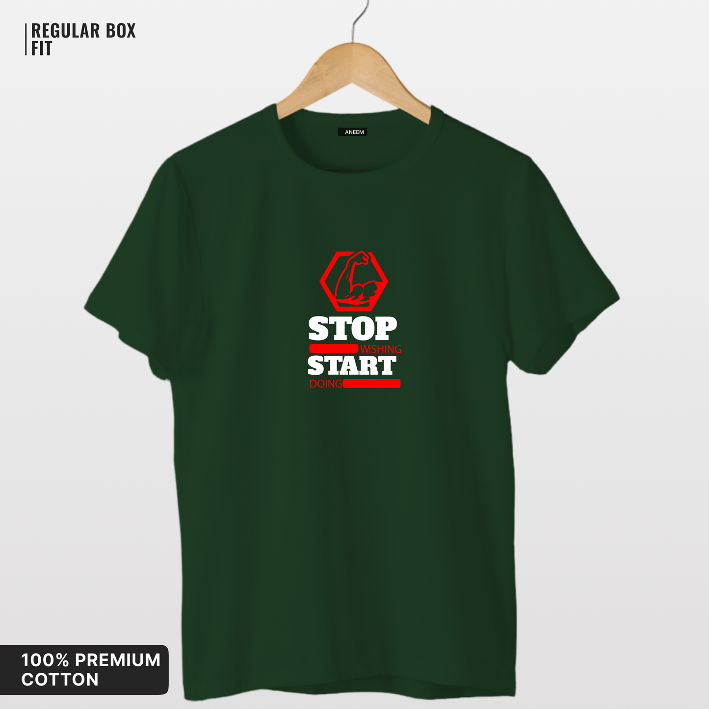 Stop Wishing Start Doing T-Shirt