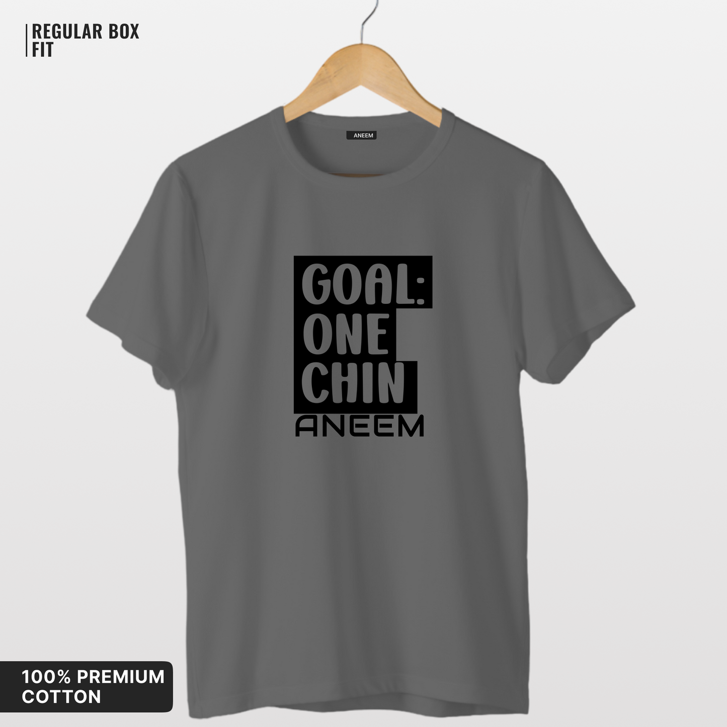Goal: One Chin T-Shirt