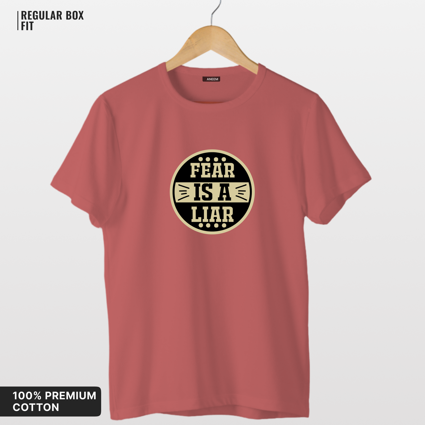 Fear Is A Liar T-Shirt
