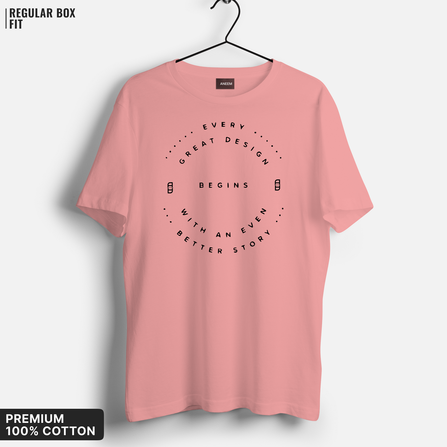 Great Design Begins With an Even Better Story T-Shirt