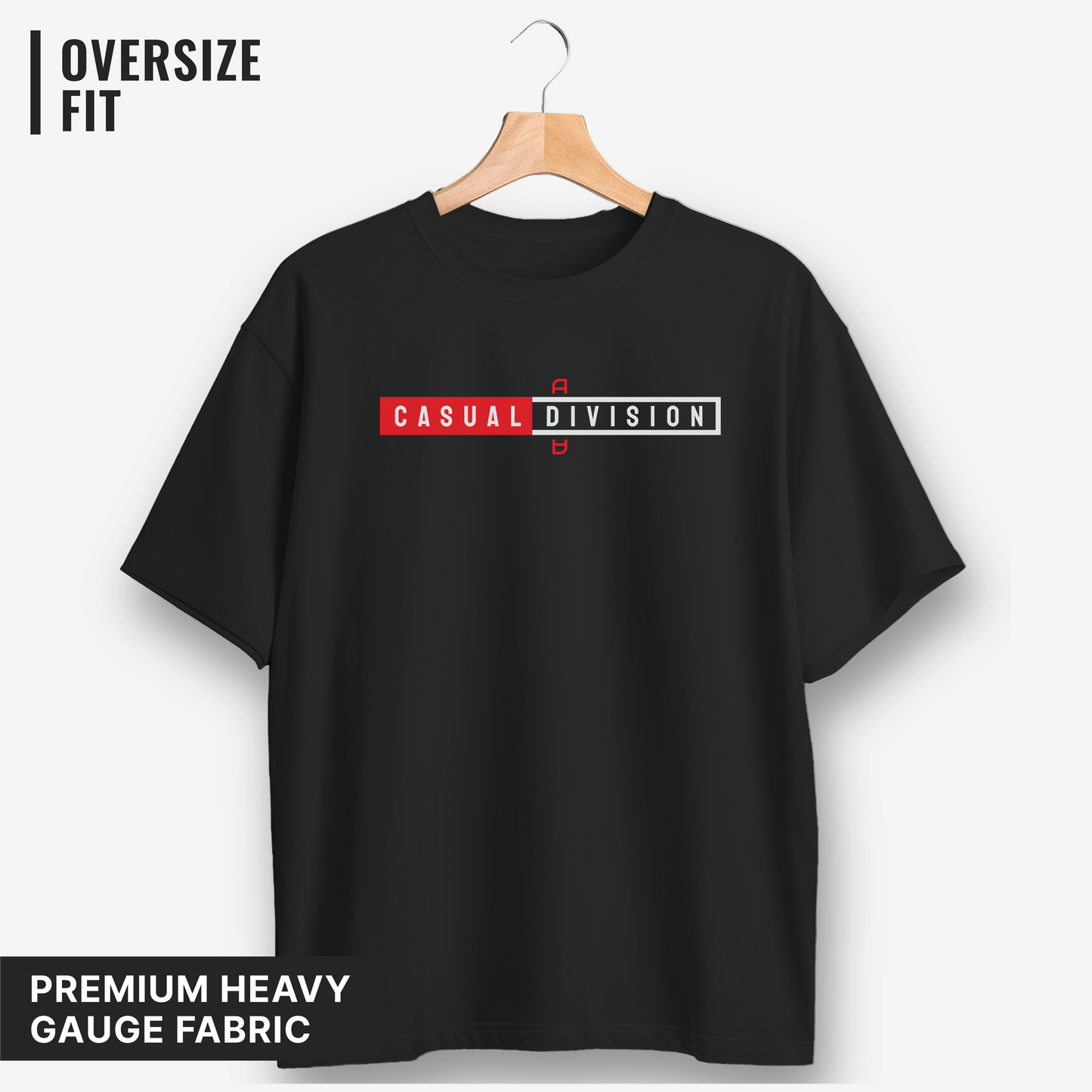 Casual Division Oversized Classic T-Shirt