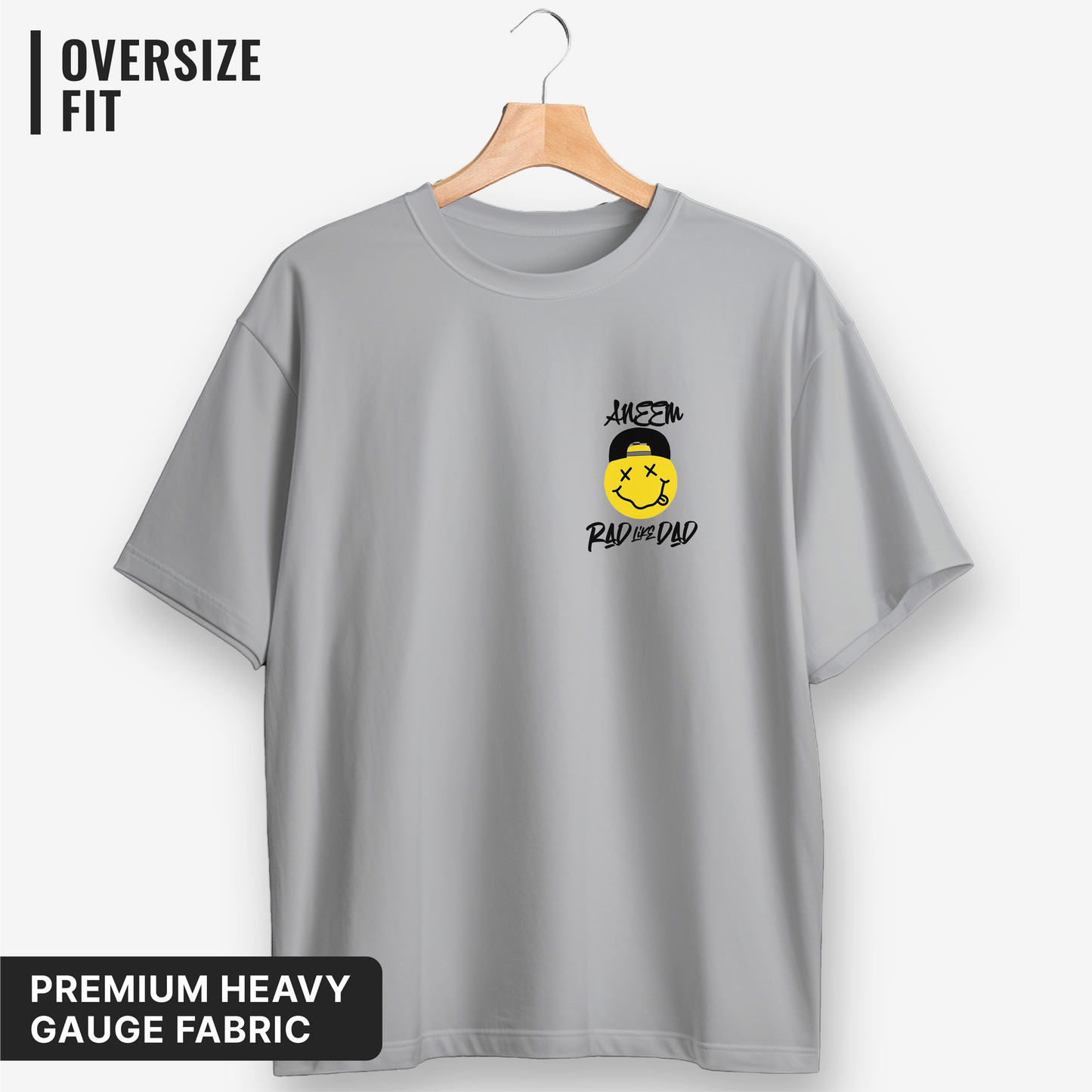 Rad Like Dad Oversized Classic T-Shirt