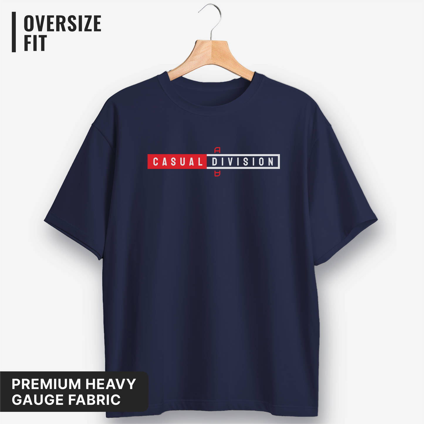 Casual Division Oversized Classic T-Shirt