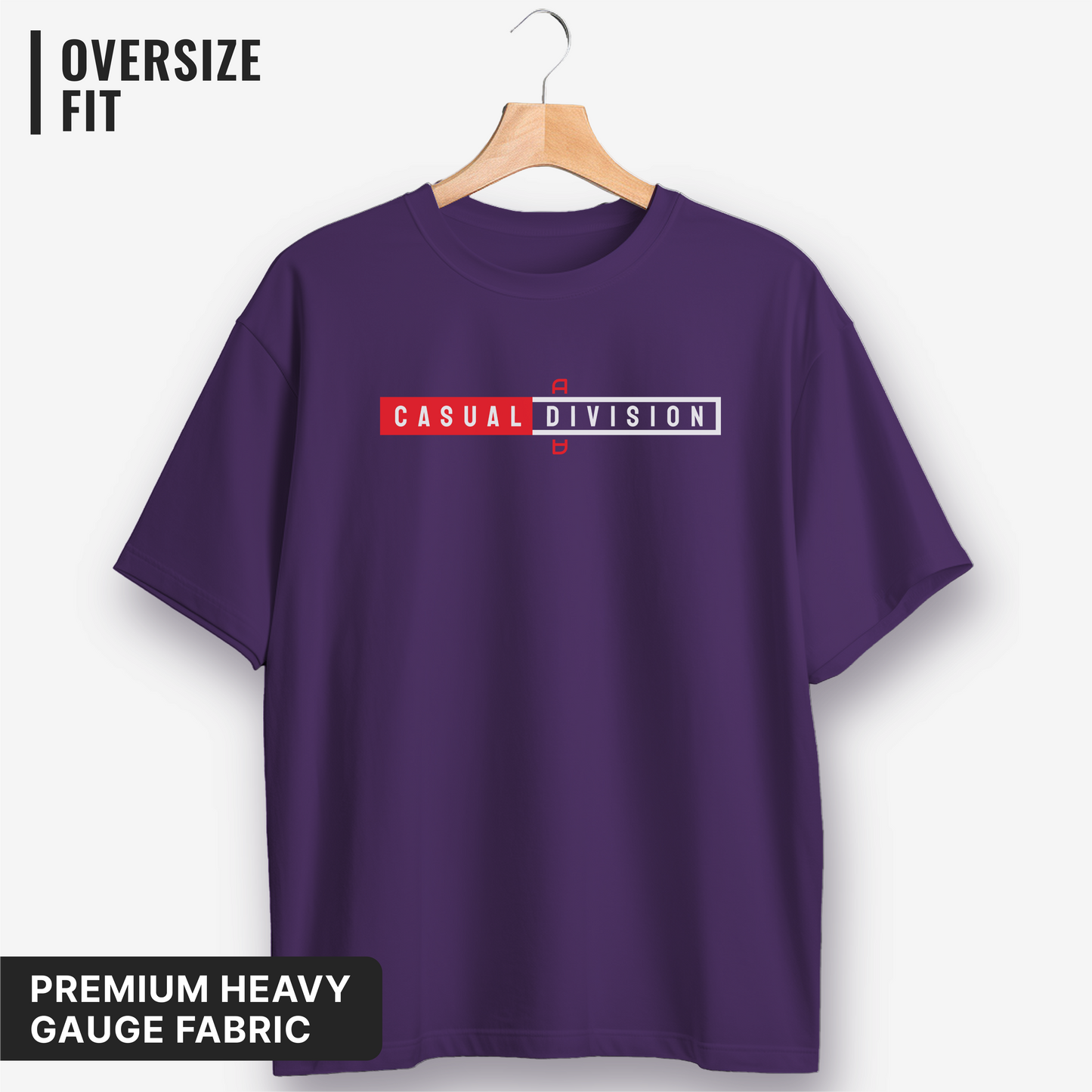 Casual Division Oversized Classic T-Shirt