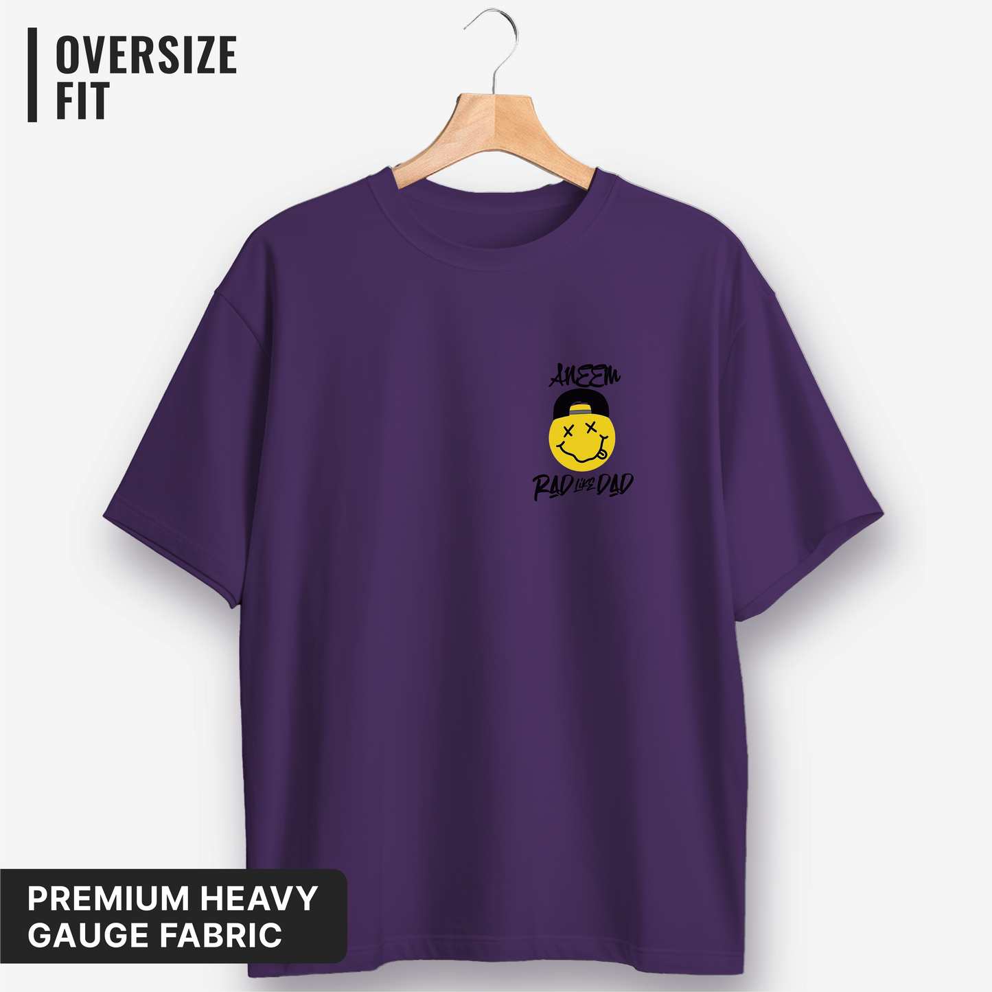 Rad Like Dad Oversized Classic T-Shirt