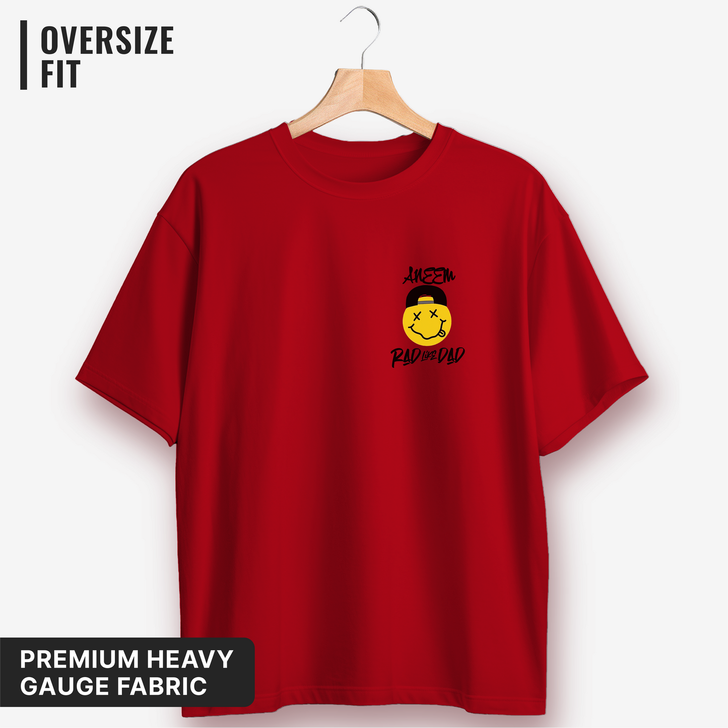 Rad Like Dad Oversized Classic T-Shirt