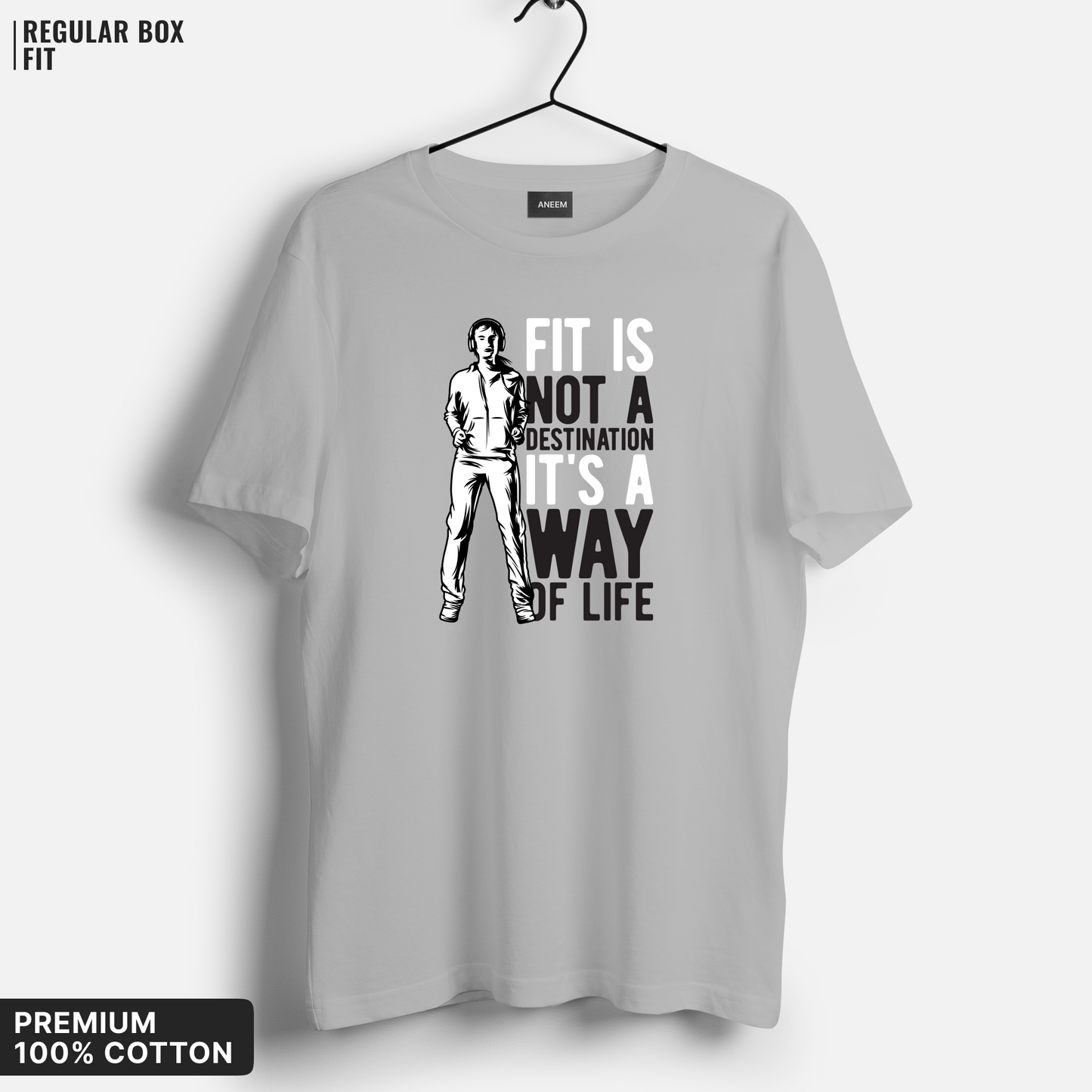 Fit Is Not a Destination, It's a Way of Life T-shirt