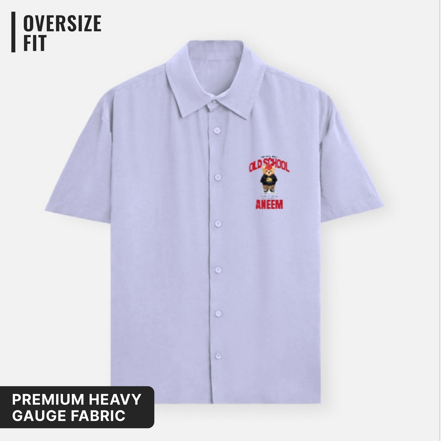 Old School Oversized Shirt