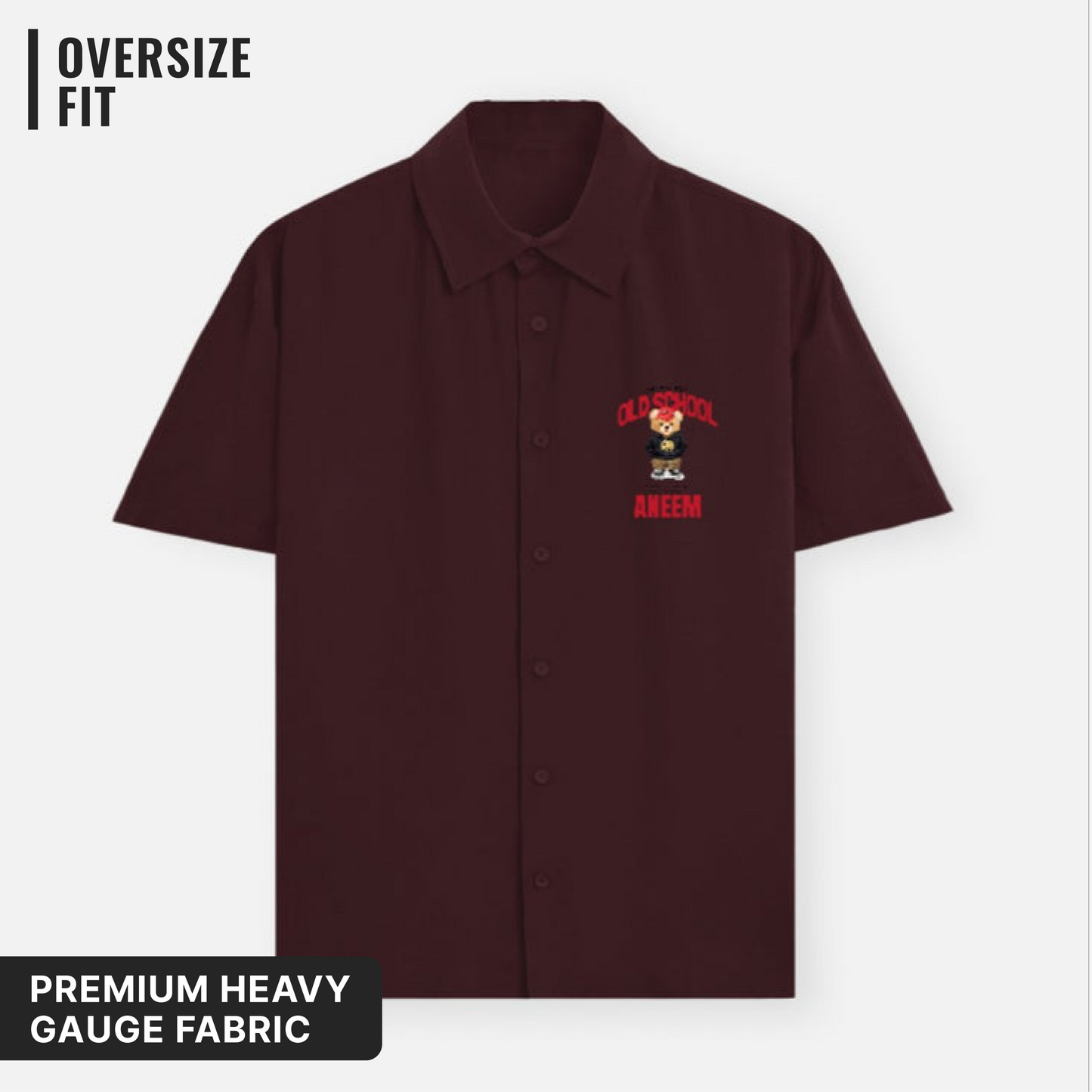 Old School Oversized Shirt