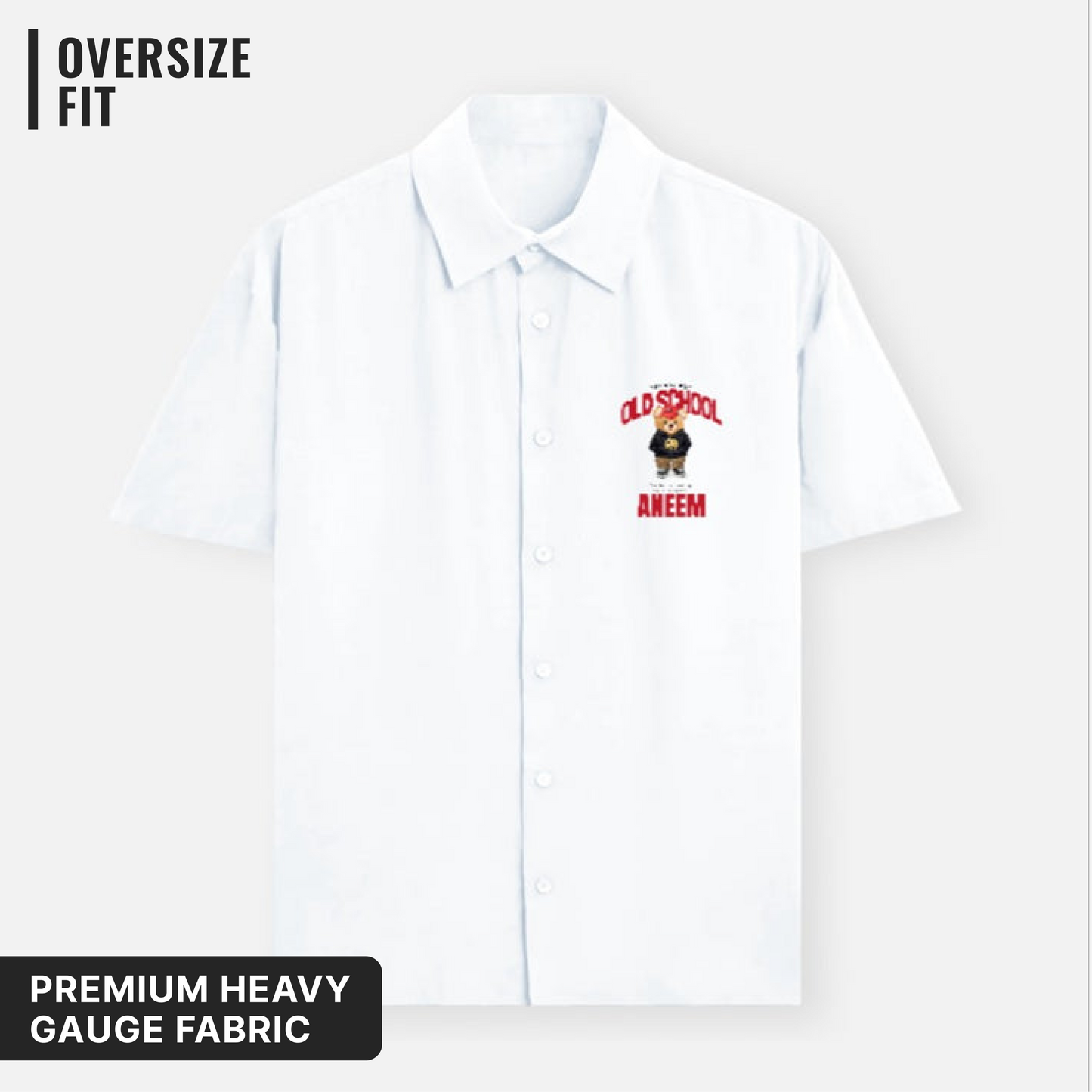 Old School Oversized Shirt