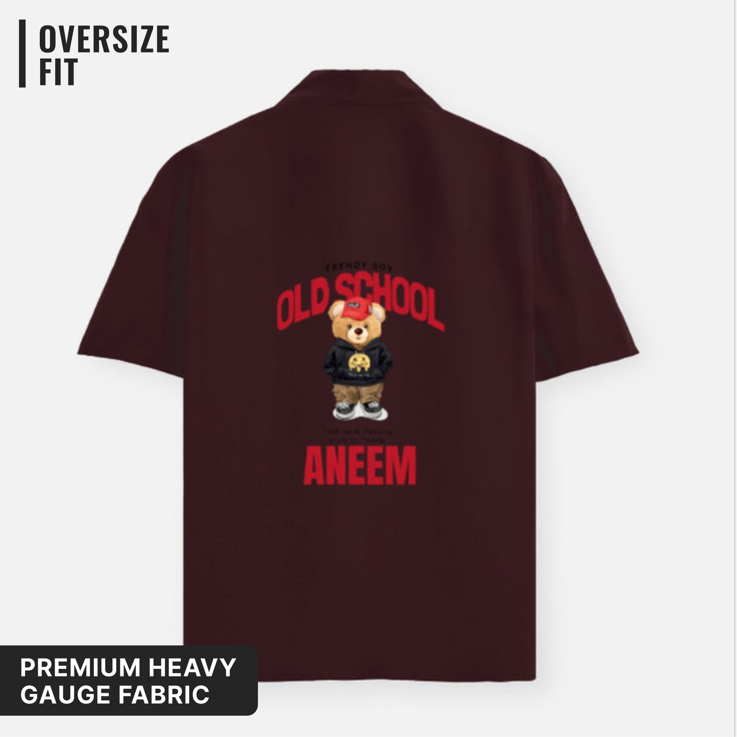 Old School Oversized Shirt