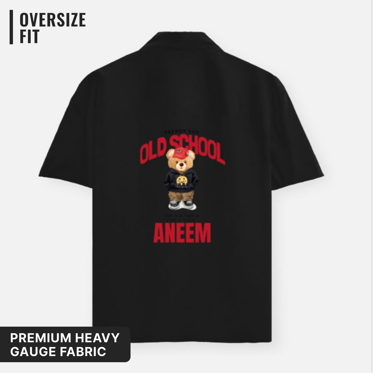 Old School Oversized Shirt