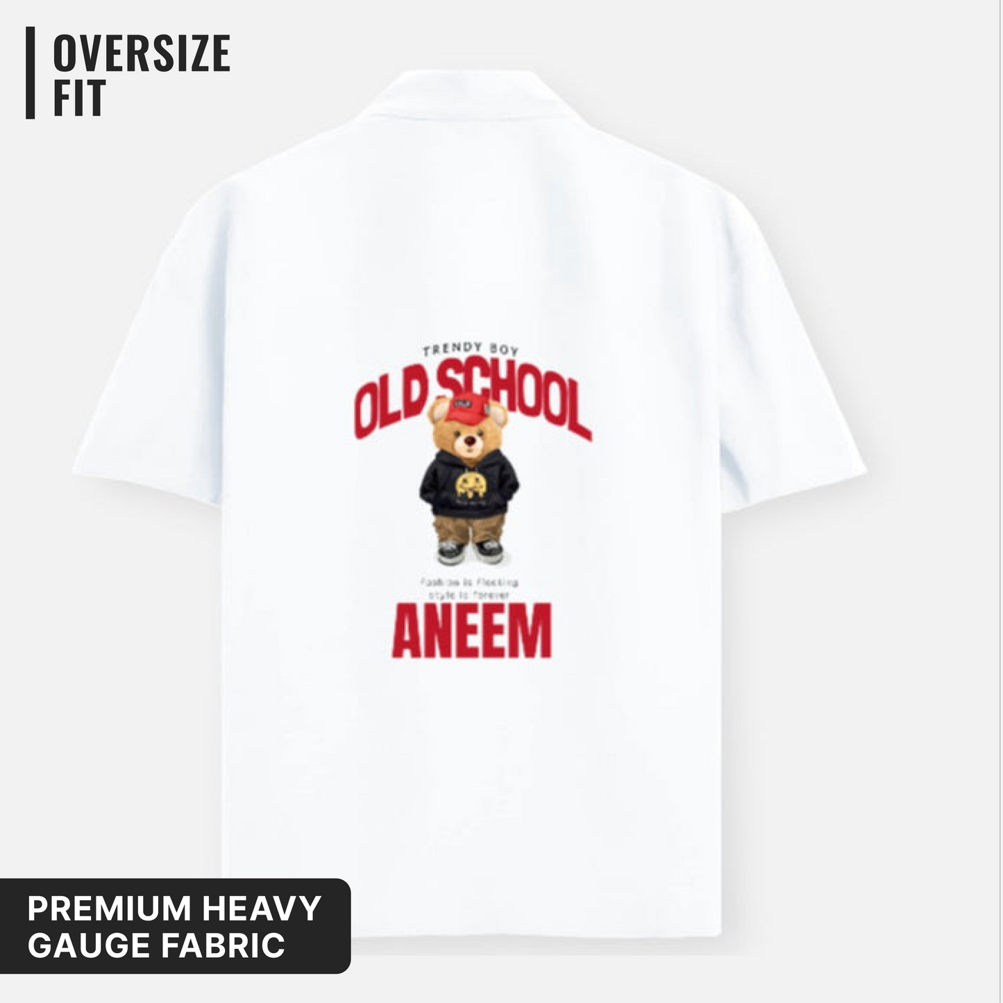 Old School Oversized Shirt