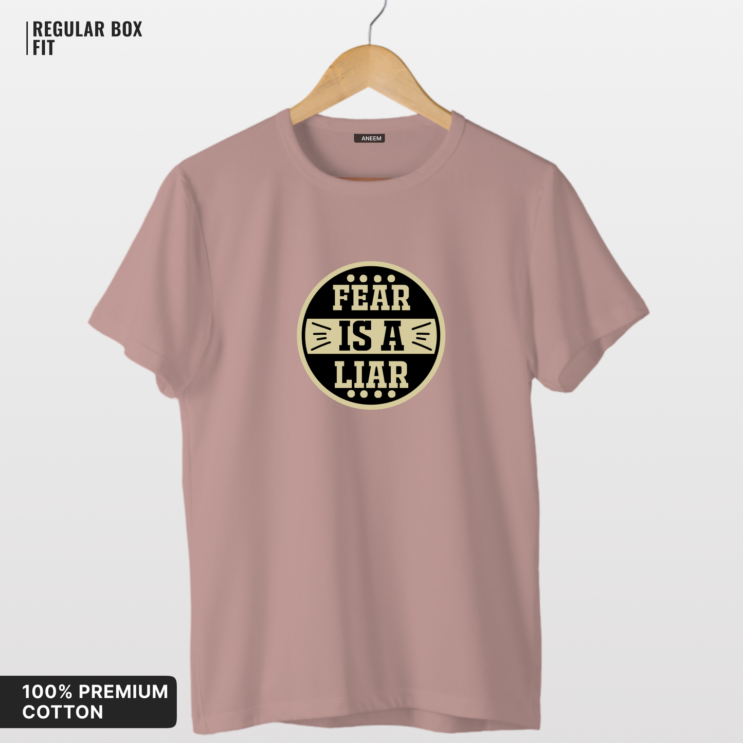 Fear Is A Liar T-Shirt