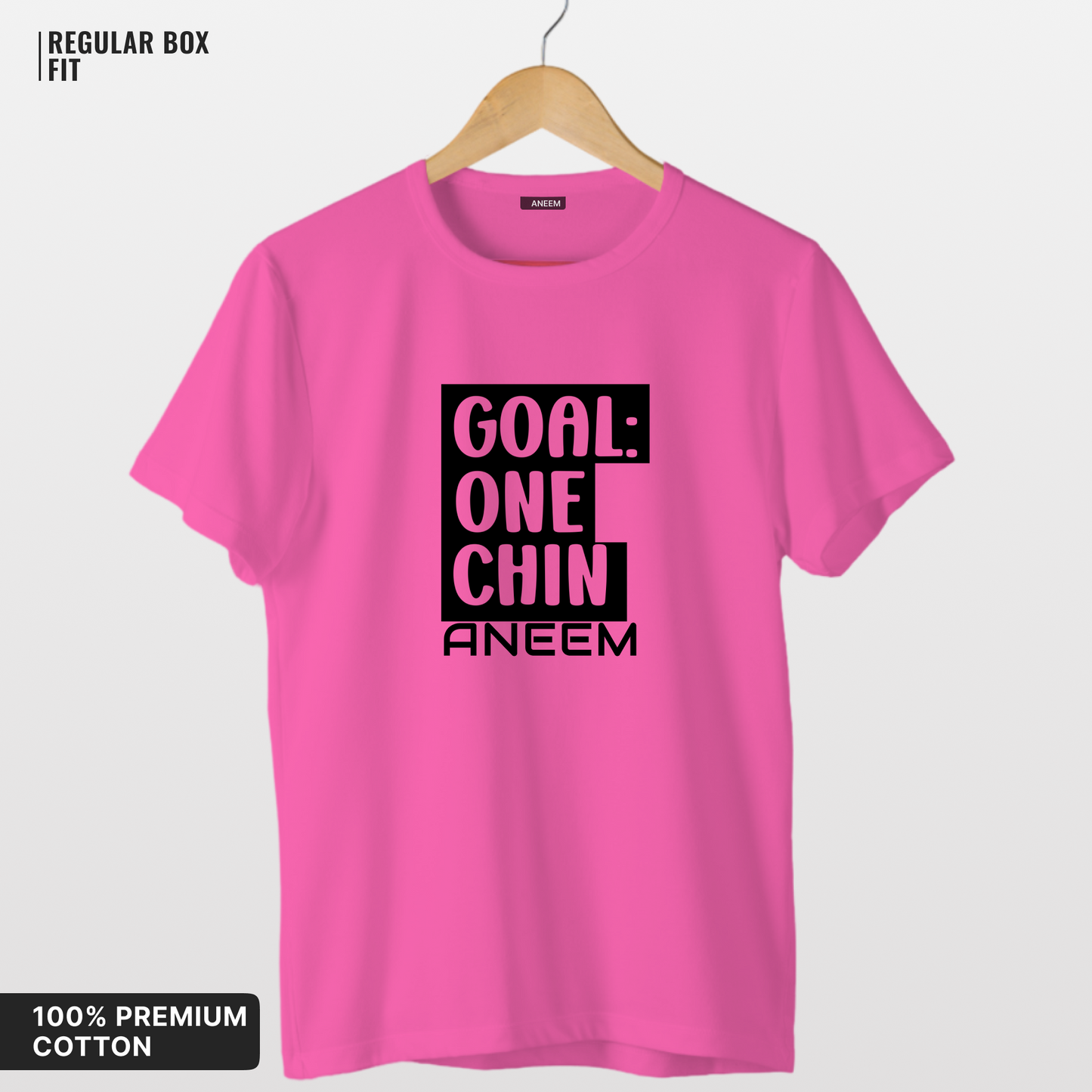Goal: One Chin T-Shirt