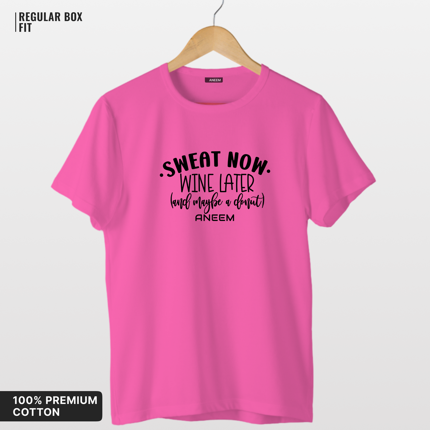 Sweat Now Wine Later T-Shirt