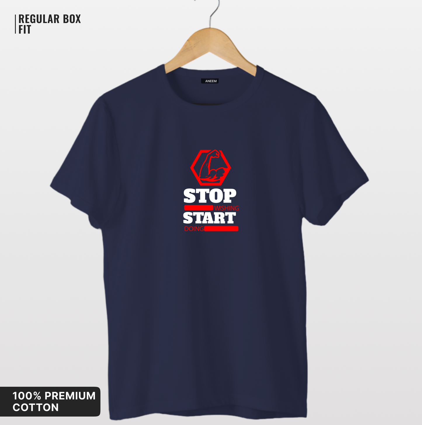 Stop Wishing Start Doing T-Shirt