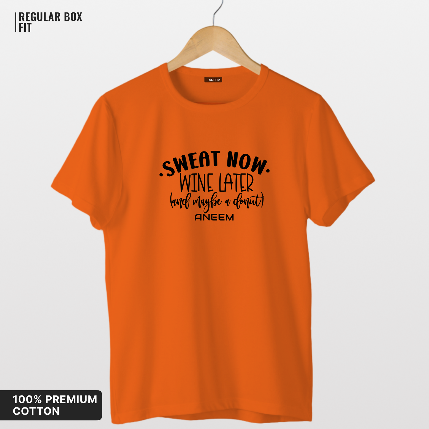 Sweat Now Wine Later T-Shirt