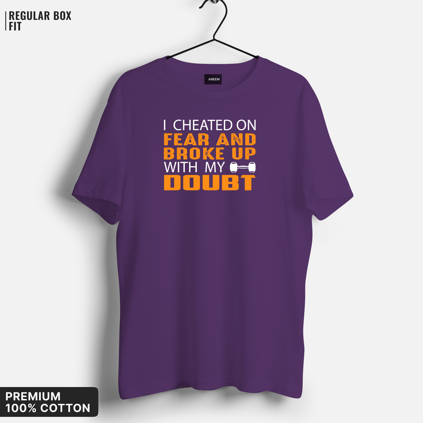 I Cheated on Fear and Broke Up with My Doubt T-shirt
