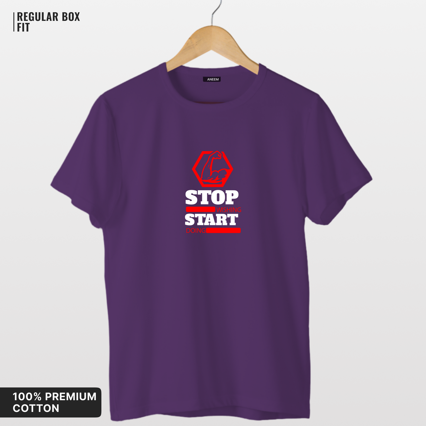 Stop Wishing Start Doing T-Shirt