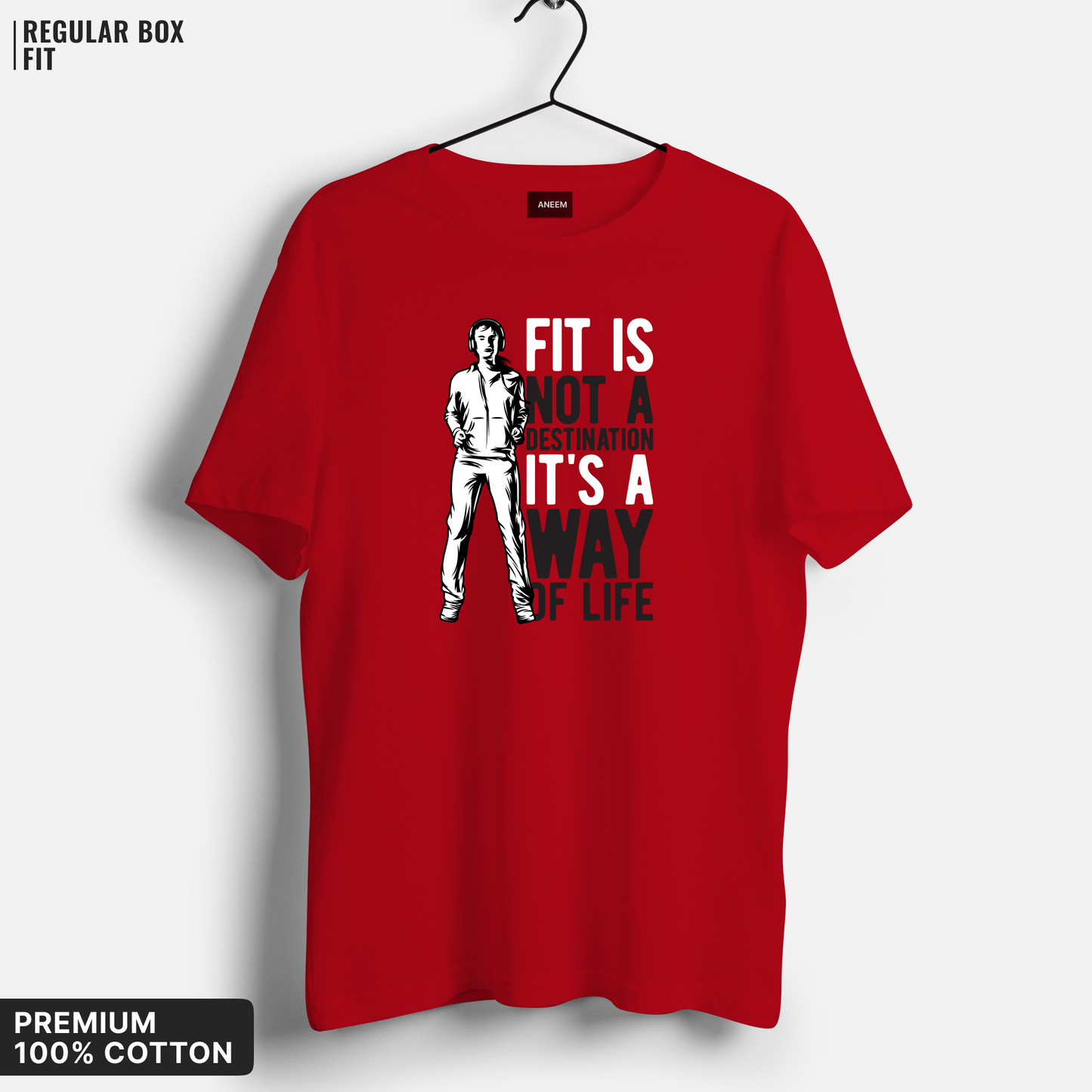 Fit Is Not a Destination, It's a Way of Life T-shirt