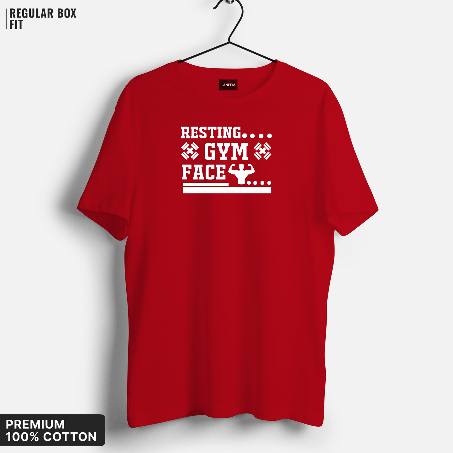 Resting Gym Face T-shirt