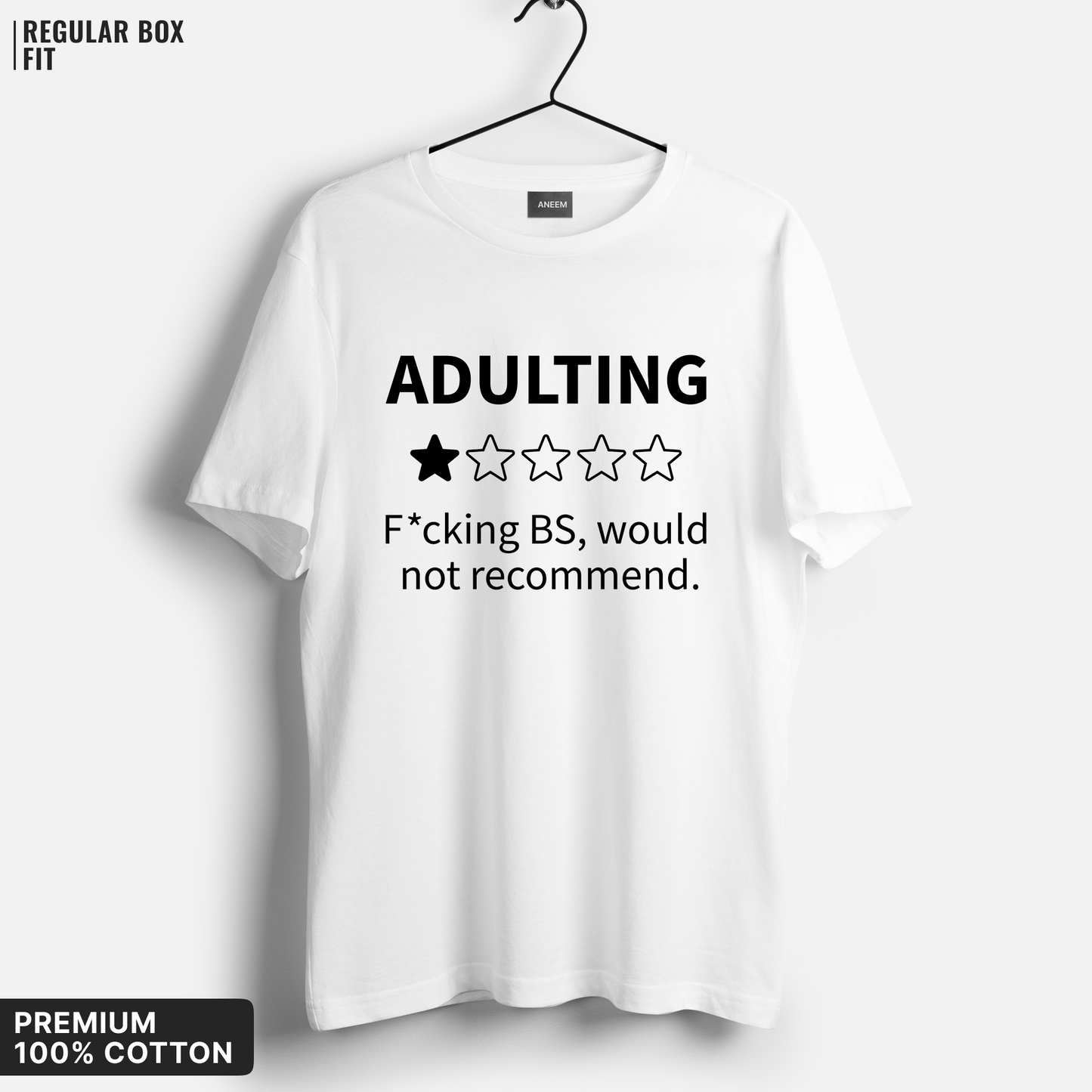 Adulting Review T-Shirt