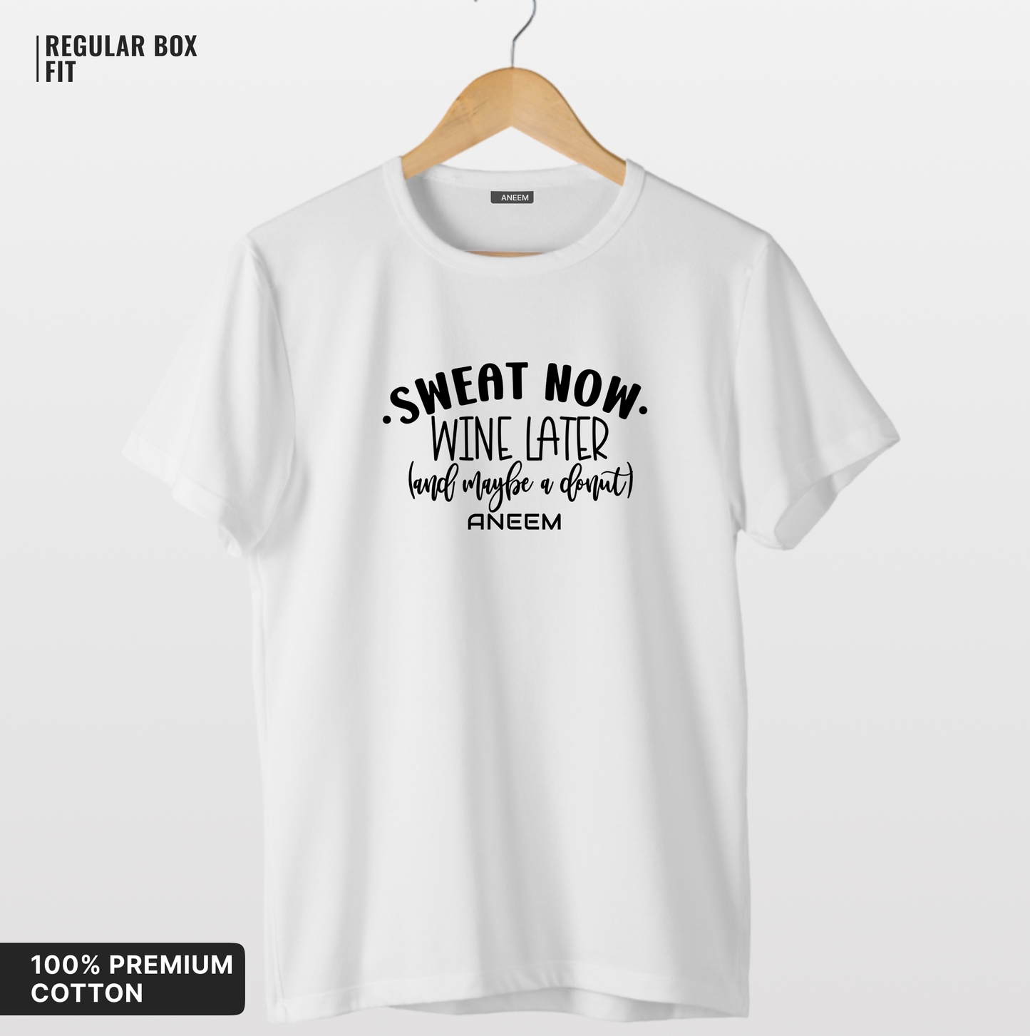 Sweat Now Wine Later T-Shirt